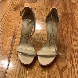 Sam Edelman Eleanor Heel in Nude Size 7.5